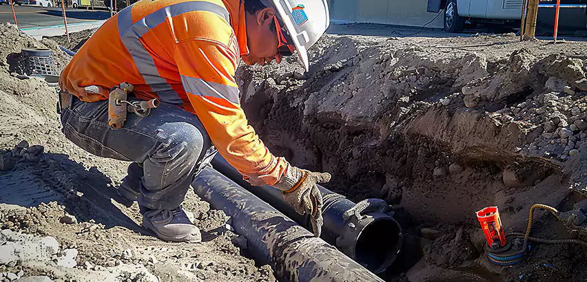 Professional Underground Pipe Repair Services in Wake Forest, NC.