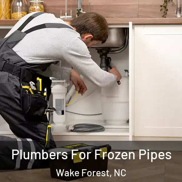  Plumbers For Frozen Pipes Wake Forest, NC