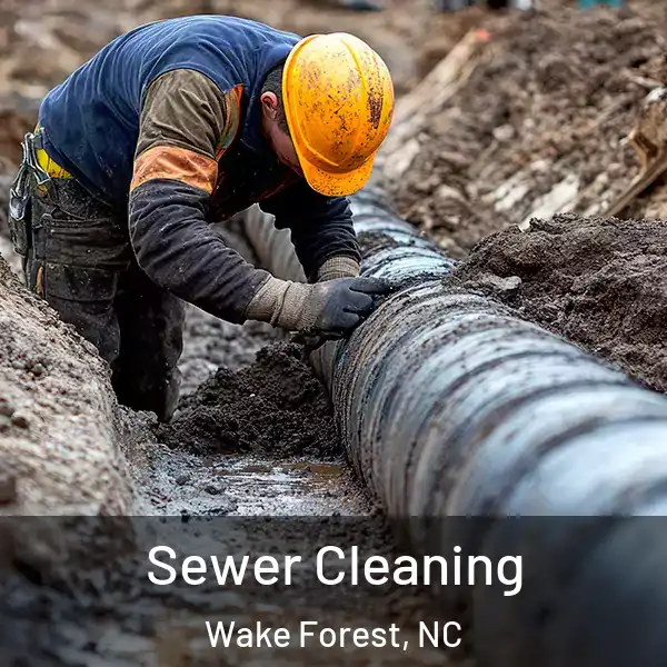  Sewer Cleaning Wake Forest, NC