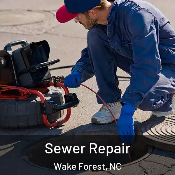  Sewer Repair Wake Forest, NC