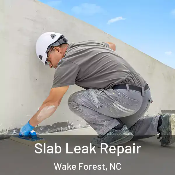  Slab Leak Repair Wake Forest, NC