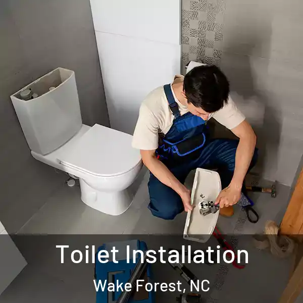  Toilet Installation Wake Forest, NC