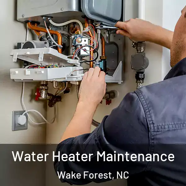  Water Heater Maintenance Wake Forest, NC