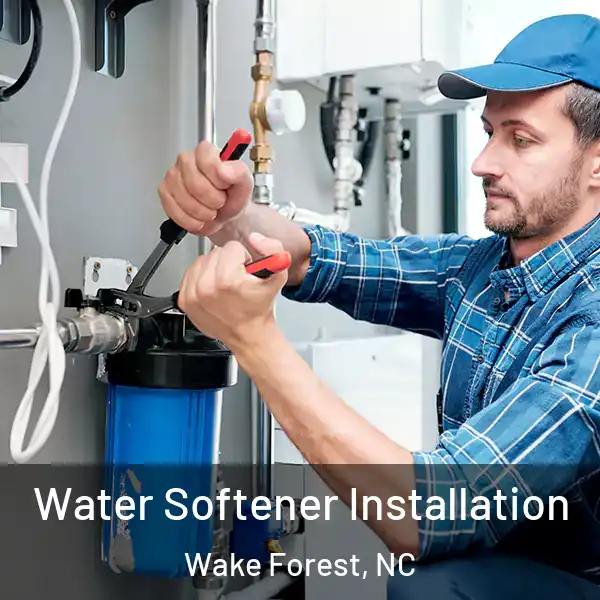  Water Softener Installation Wake Forest, NC