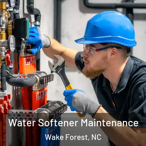  Water Softener Maintenance Wake Forest, NC